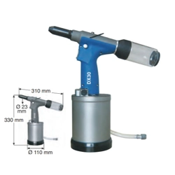 vendita online Rivettatrice oleopneumatica con serbatoio art.dx30 Rivettatrici per rivetti Sacto